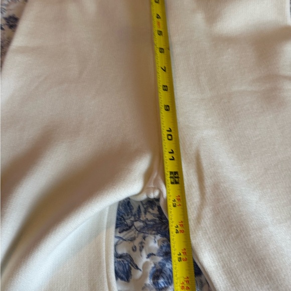 2 piece Cream High Neck  knit Sweater Lounge Set - Picture 6 of 11